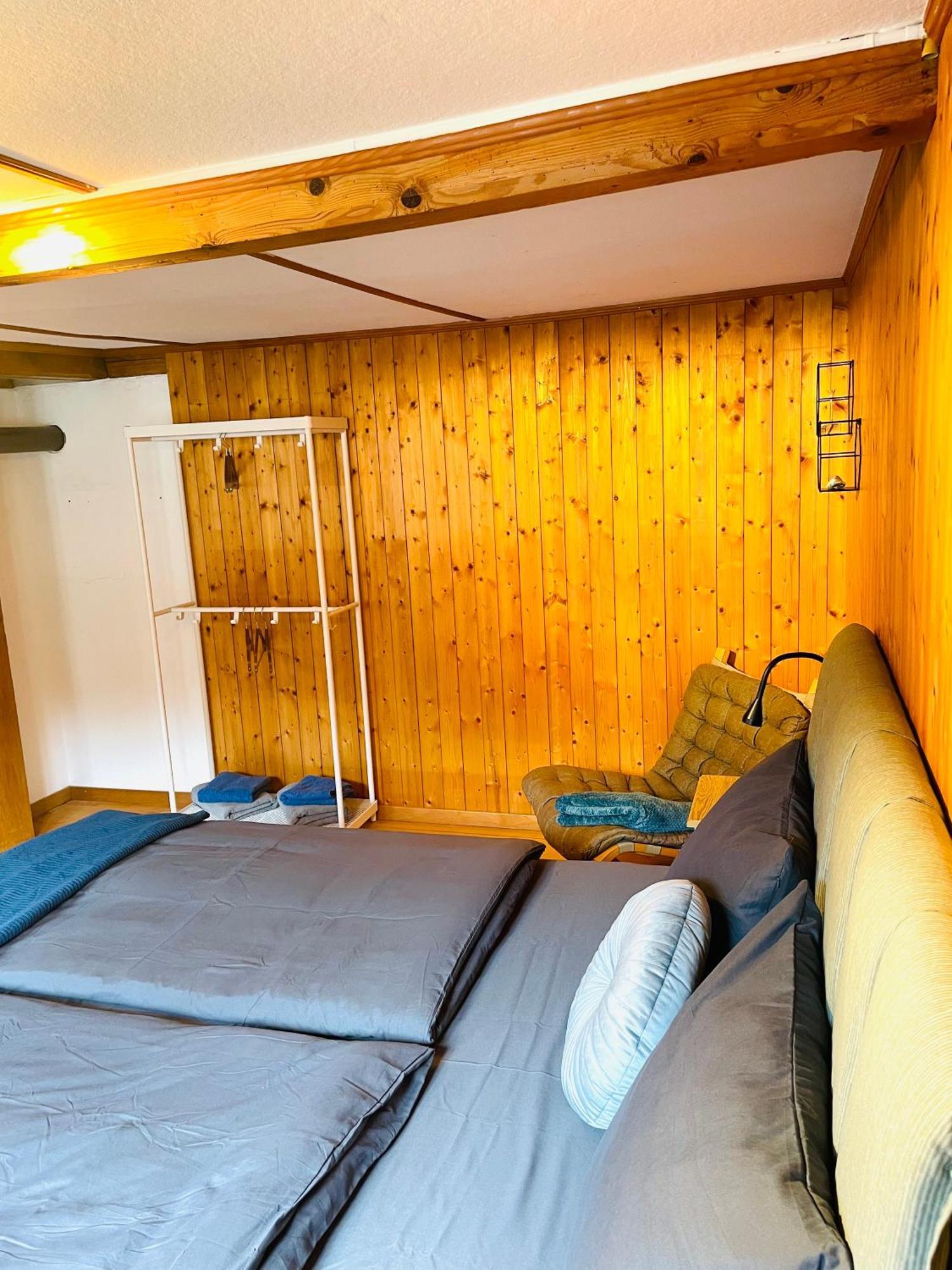 Lovely & Great Equipped Wooden Alp Chalet Flat Kandersteg Buitenkant foto